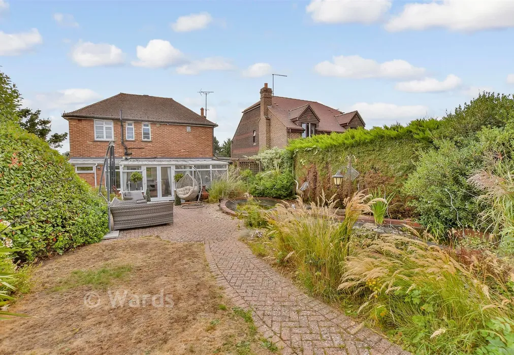 Rear Garden - Maidstone Road, Rainham, Gillingham, Kent - Wards of Kent