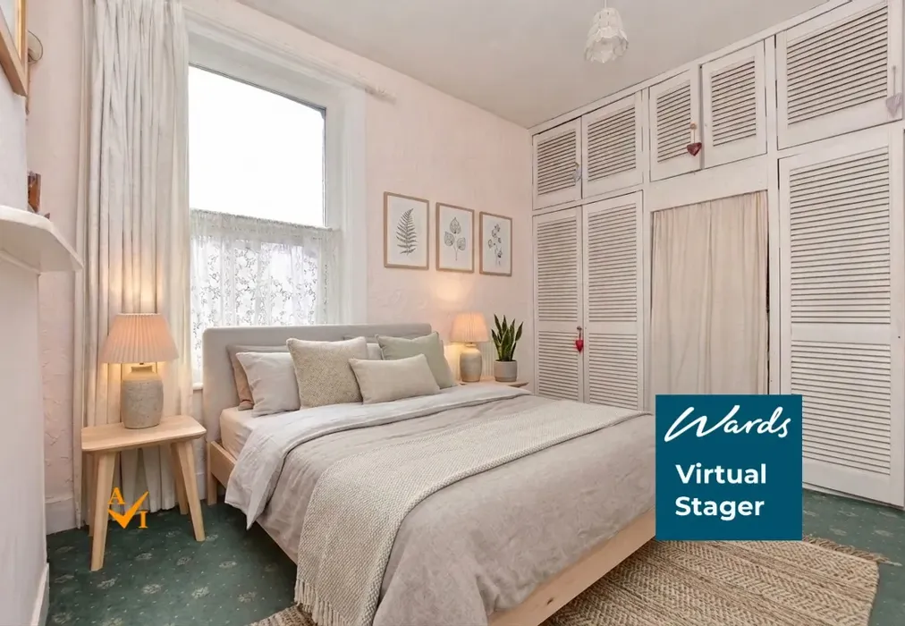 Bedroom 2 (Nordic style) - Tivoli Road, Margate, Kent - Wards of Kent