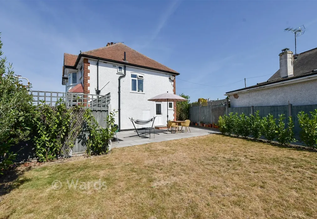 Rear Garden - Clare Road, Whitstable, Kent - Wards of Kent