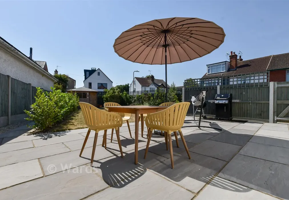 Rear Garden - Clare Road, Whitstable, Kent - Wards of Kent