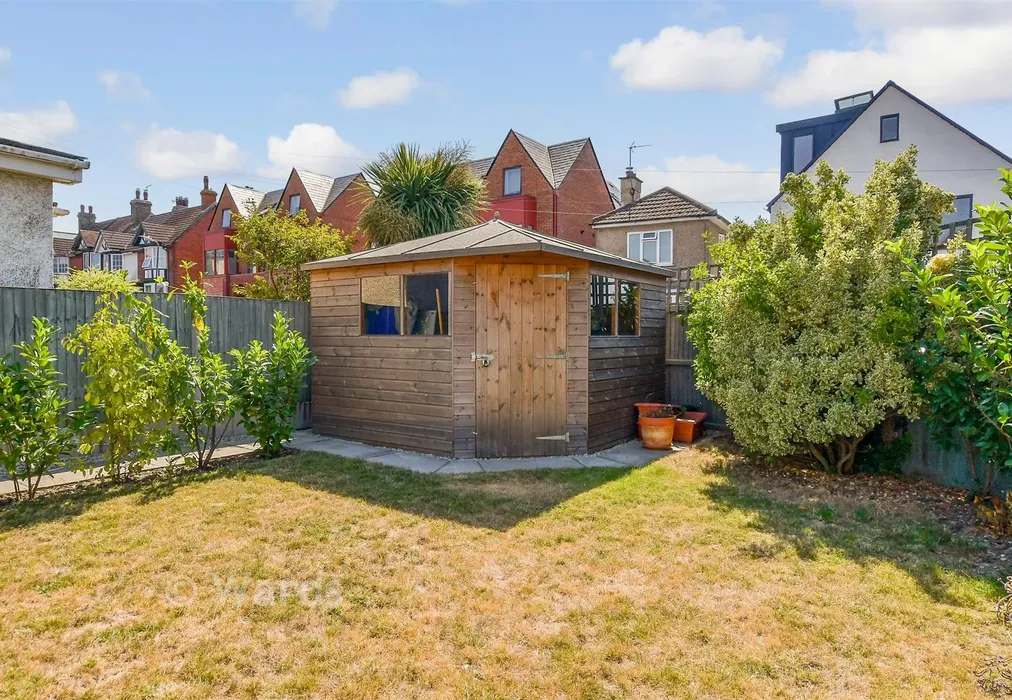 Rear Garden - Clare Road, Whitstable, Kent - Wards of Kent