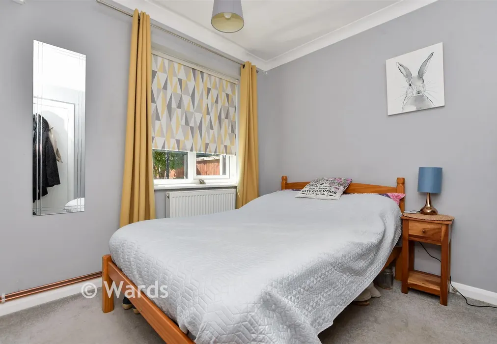 Bedroom 2 - Saltwood Gardens, Cliftonville, Margate, Kent - Wards of Kent
