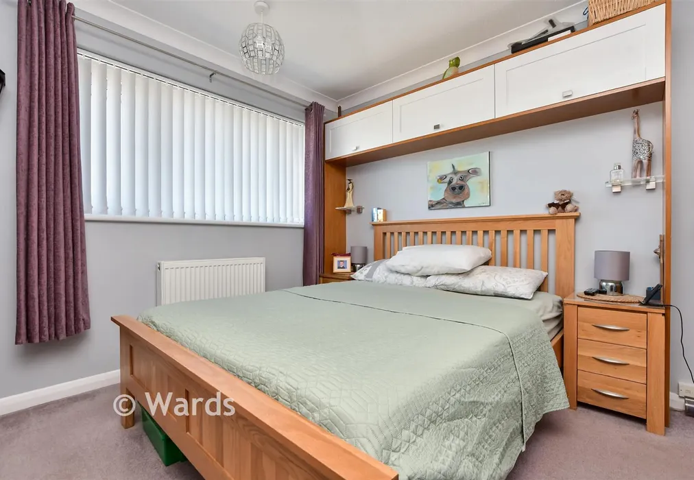 Bedroom 1 - Saltwood Gardens, Cliftonville, Margate, Kent - Wards of Kent