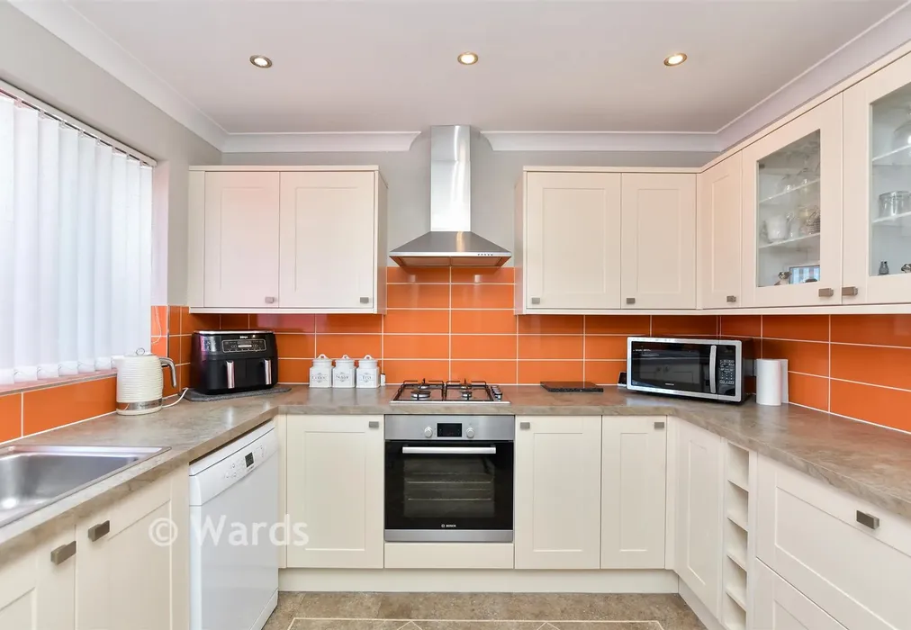 Kitchen - Saltwood Gardens, Cliftonville, Margate, Kent - Wards of Kent
