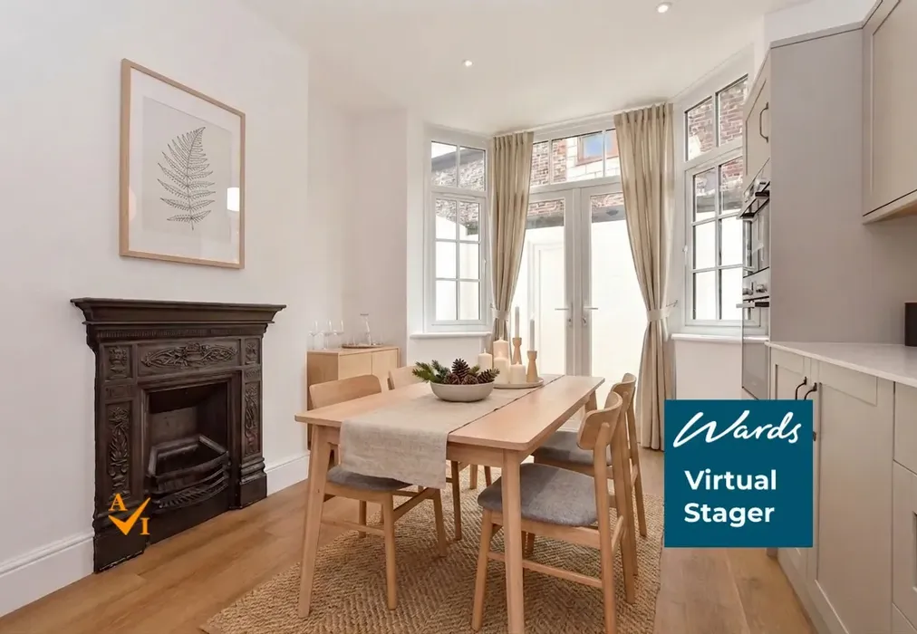 Kitchen/ Breakfast Room (Nordic style) - Stanhope Road, Deal, Kent - Wards of Kent