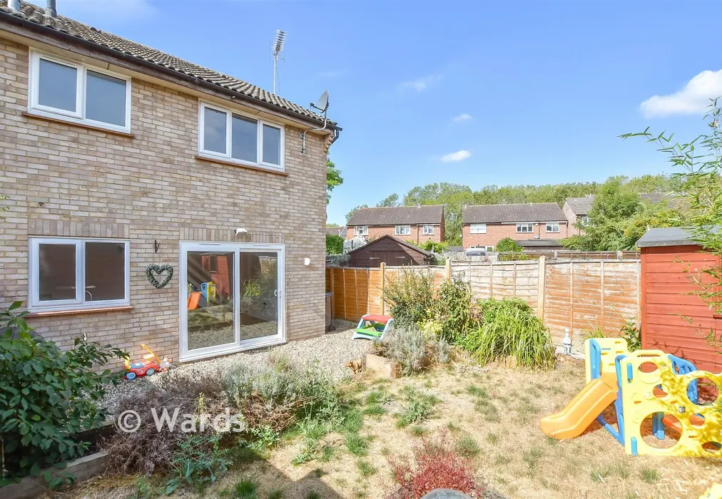 Rear Garden - Gassons Road, Snodland, Kent - Wards of Kent
