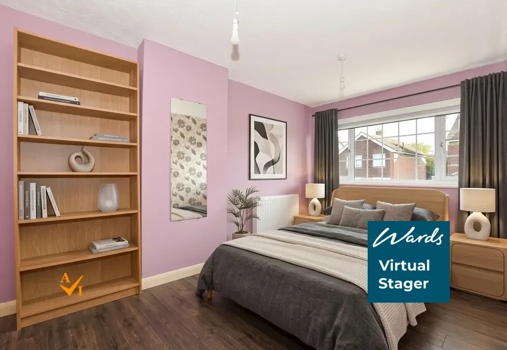 Bedroom 1 (Contemporary style) - Constitution Hill, Snodland, Kent - Wards of Kent