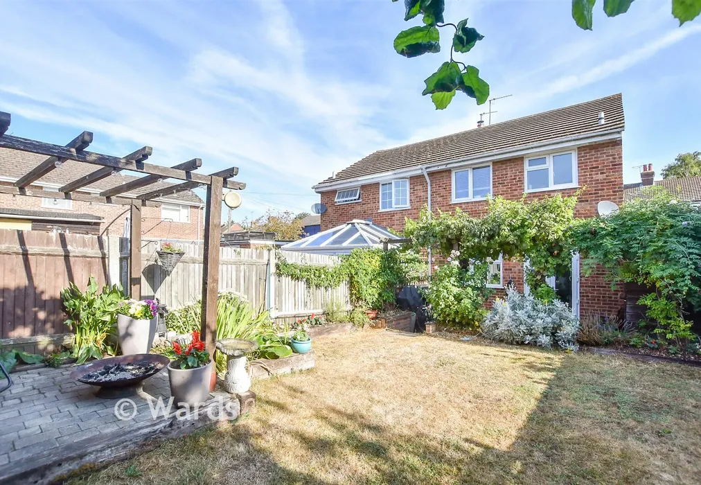 Rear Garden - Constitution Hill, Snodland, Kent - Wards of Kent