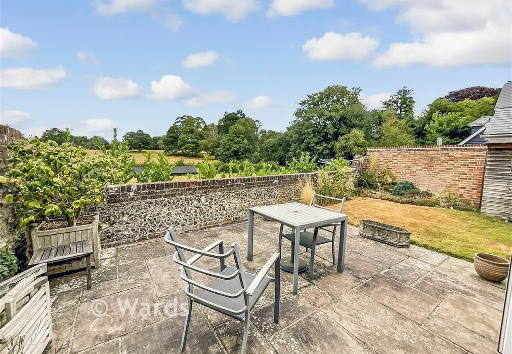Rear Garden - The Street, Barham, Canterbury, Kent - Wards of Kent