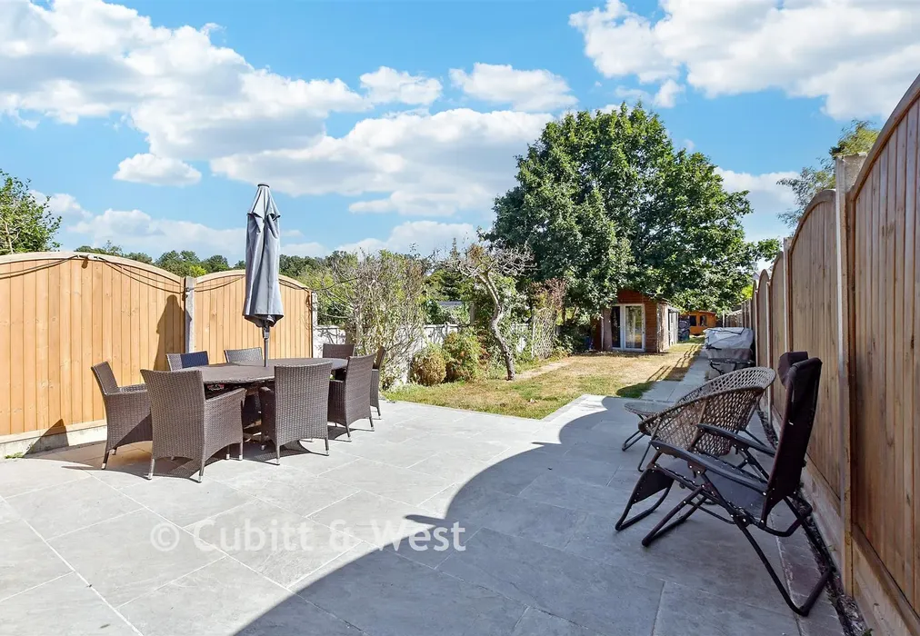 Rear Garden - Monson Road, Redhill, Surrey - Wards of Kent