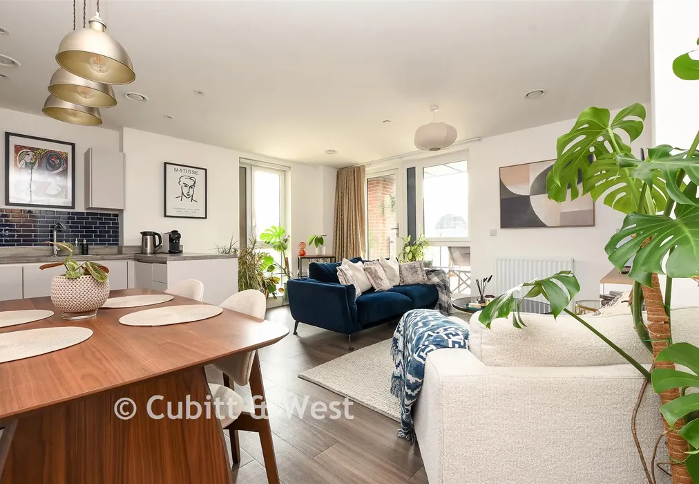 Kitchen/Living/Dining Room - Marketfield Way, Redhill, Surrey - Wards of Kent