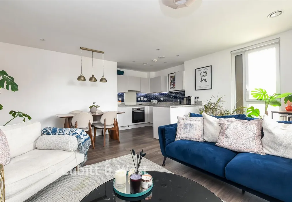 Kitchen/Living/Dining Room - Marketfield Way, Redhill, Surrey - Wards of Kent
