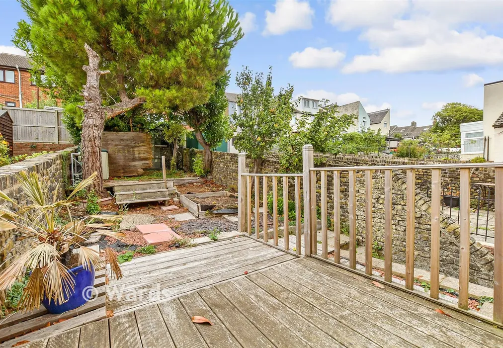 Rear Garden - Odo Road, Dover, Kent - Wards of Kent