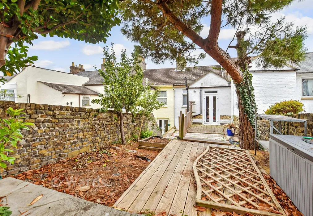 Rear Garden - Odo Road, Dover, Kent - Wards of Kent