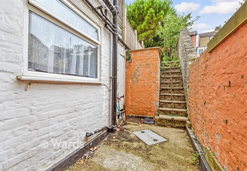 Rear Garden - Odo Road, Dover, Kent - Wards of Kent