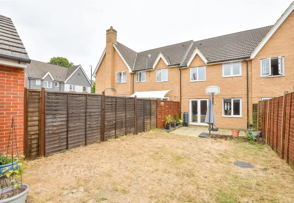 Rear Garden - Roman Way, Boughton Monchelsea, Maidstone, Kent - Wards of Kent