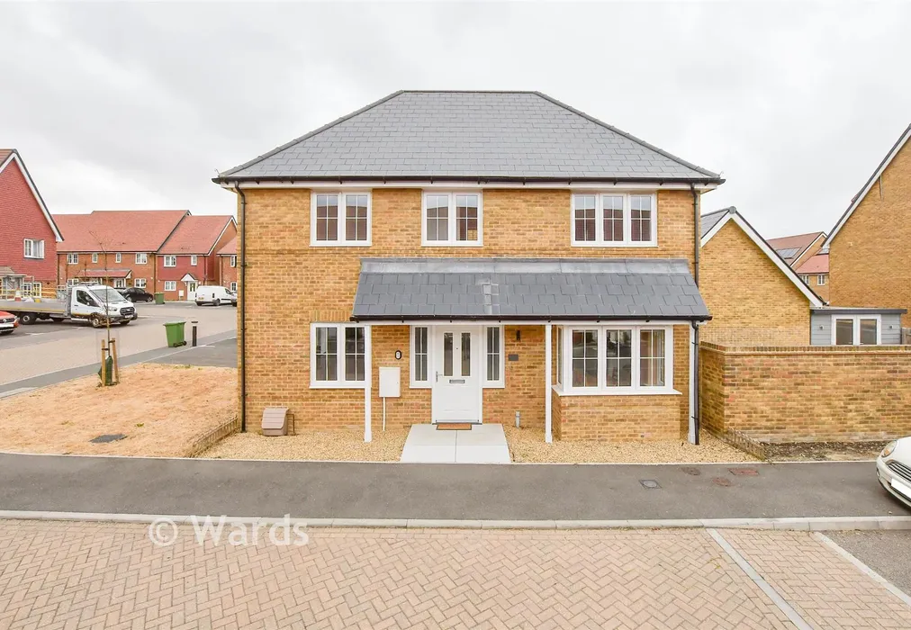 Front Elevation (Web) - Lasius Drive, Coxheath, Kent - Wards of Kent