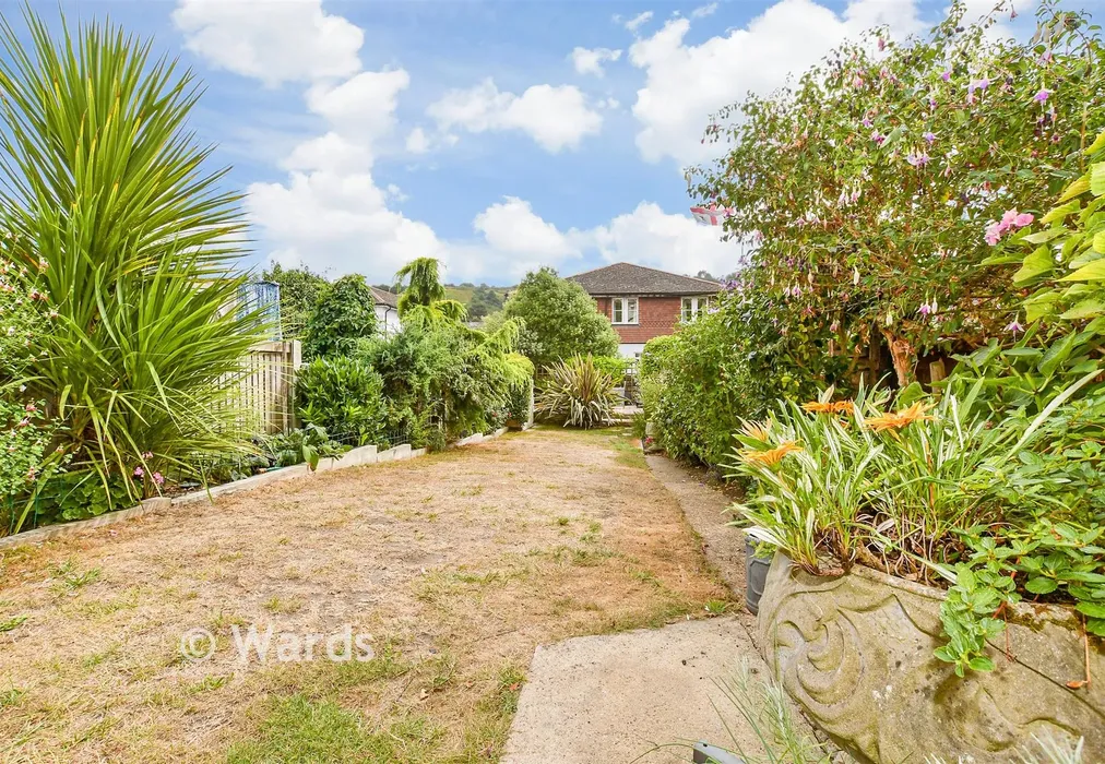 Rear Garden - Winchelsea Street, Dover, Kent - Wards of Kent