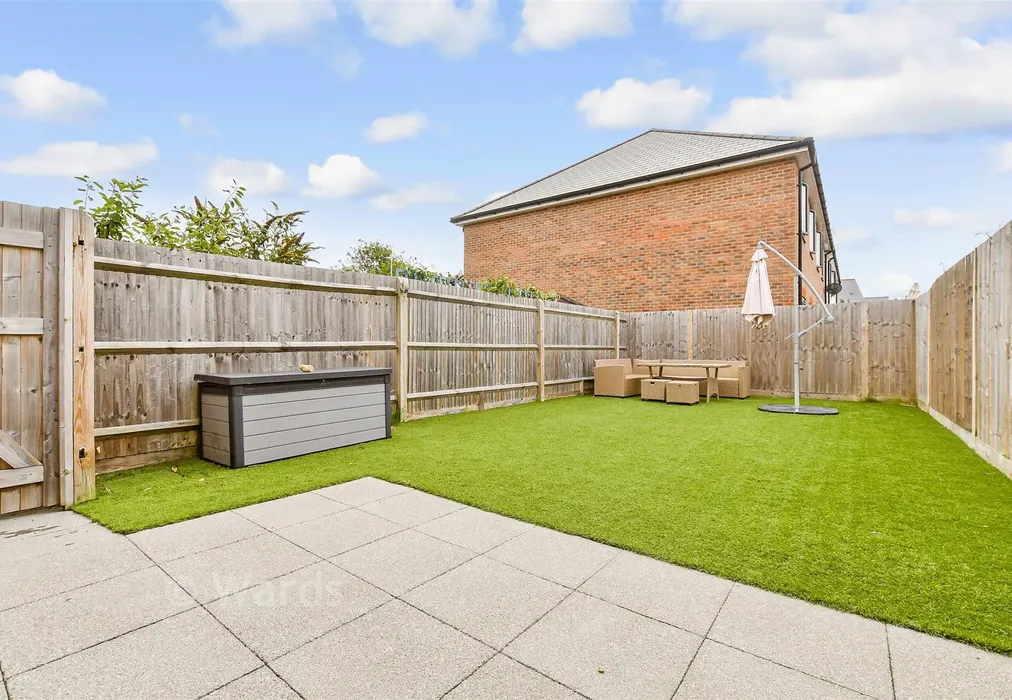 Rear Garden - Poplar Drive, Deal, Kent - Wards of Kent