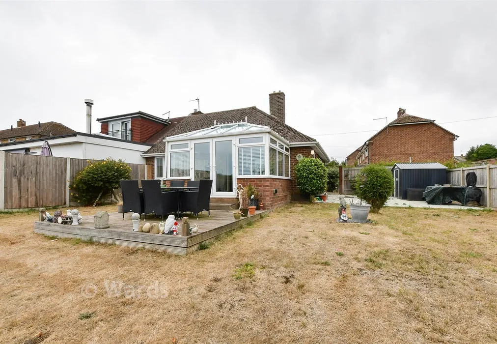 Rear Garden - Reach Close, St Margarets-At-Cliffe, Dover, Kent - Wards of Kent