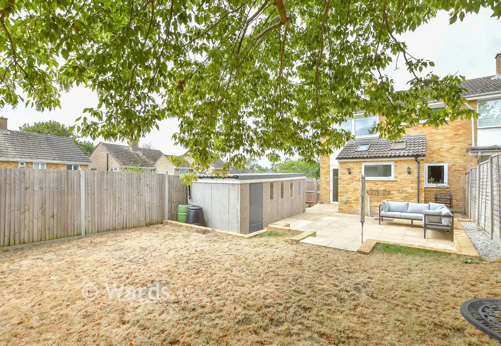 Rear Garden - Barned Court, Maidstone, Barming, Kent - Wards of Kent