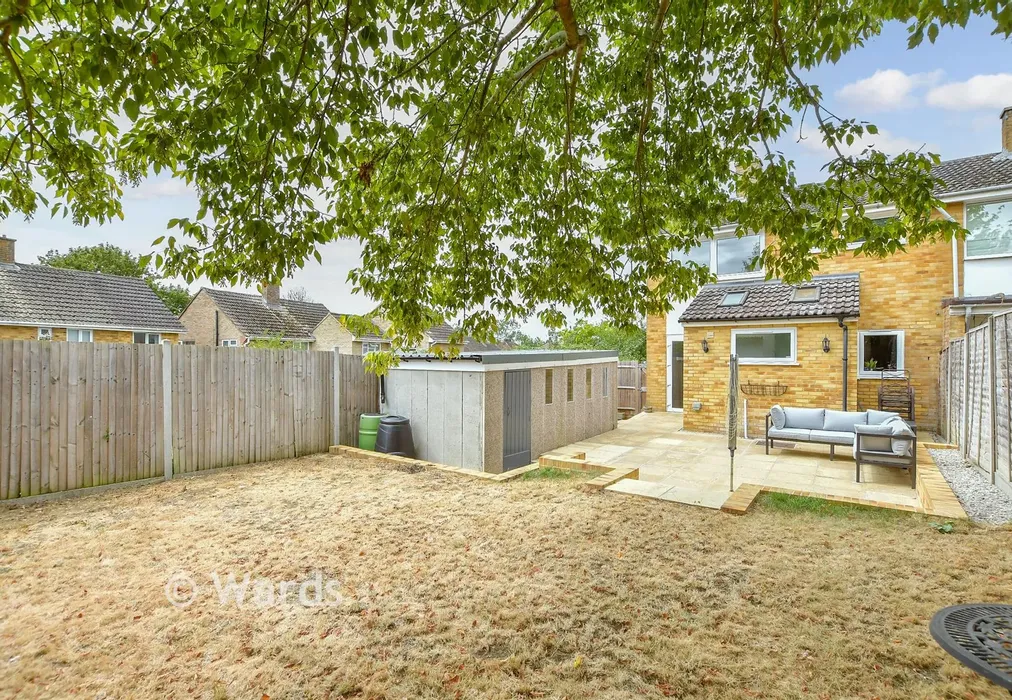 Rear Garden - Barned Court, Maidstone, Barming, Kent - Wards of Kent