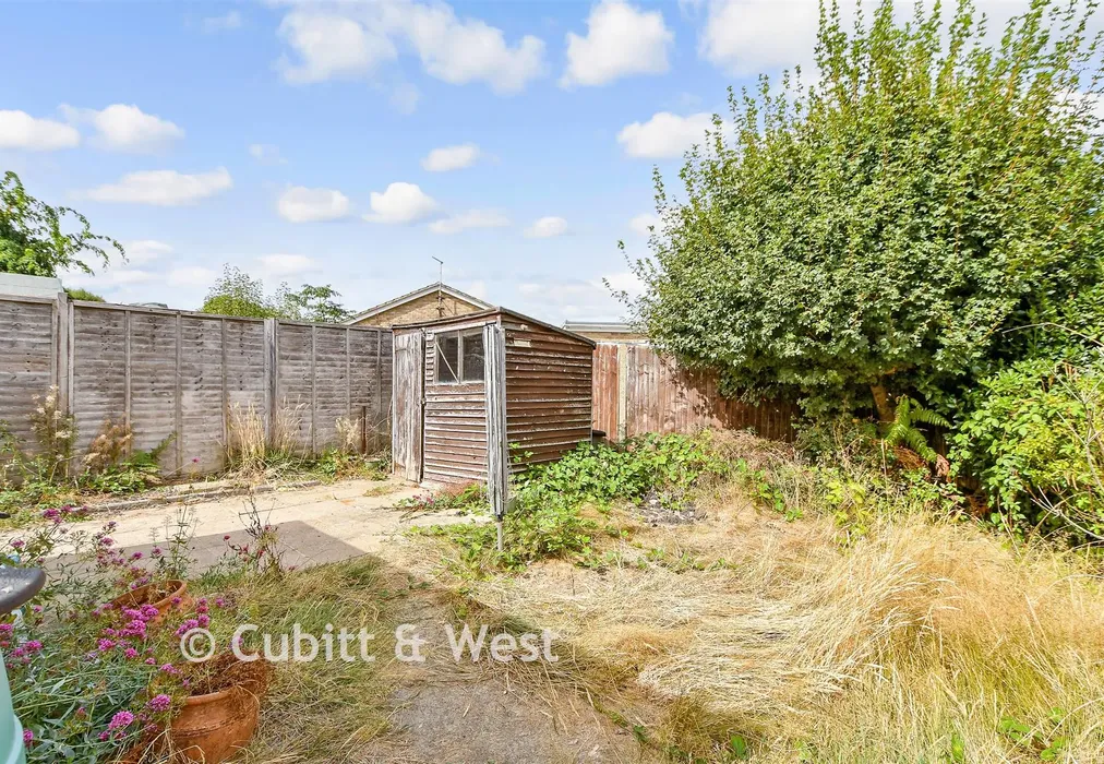 Rear Garden - Northlands Avenue, Haywards Heath, West Sussex - Wards of Kent