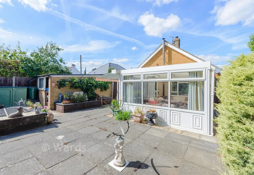 Rear Elevation - King George Road, Walderslade, Chatham, Kent - Wards of Kent