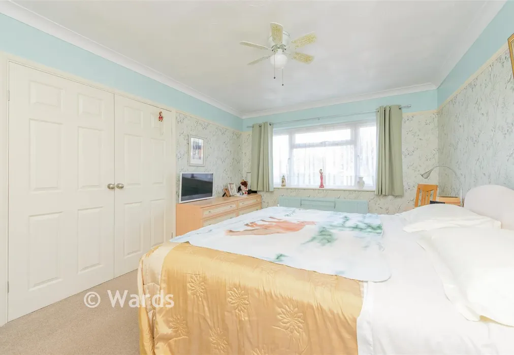 Bedroom 1 - King George Road, Walderslade, Chatham, Kent - Wards of Kent