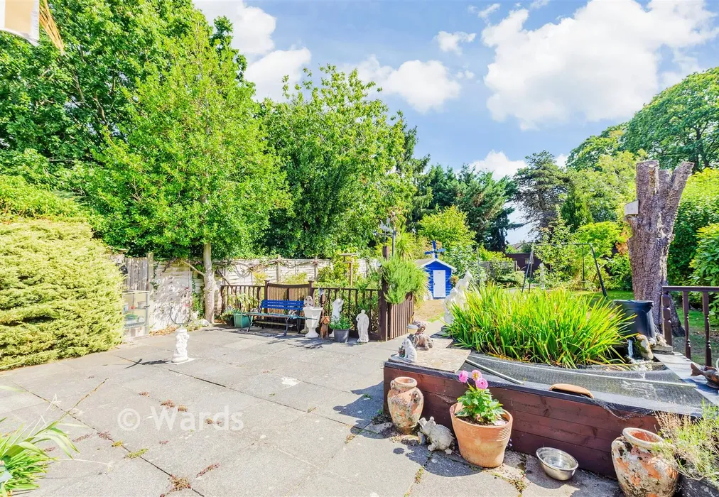 Rear Garden - King George Road, Walderslade, Chatham, Kent - Wards of Kent