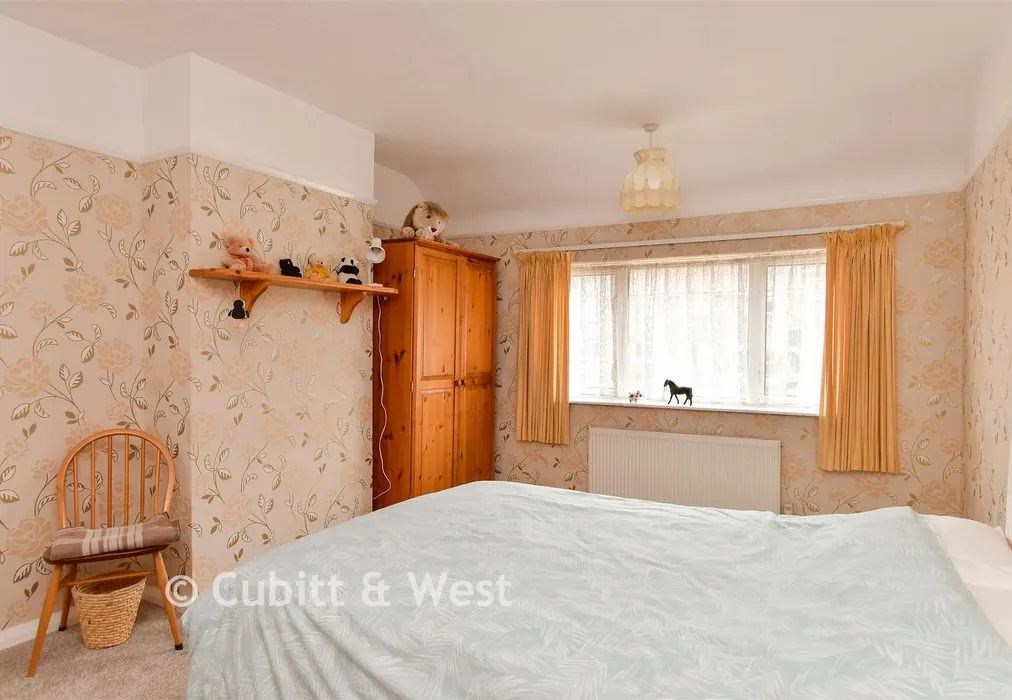 Bedroom 1 - Twyford Road, Coldean, Brighton, East Sussex - Wards of Kent