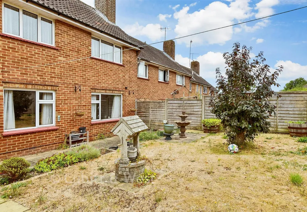 Rear Garden - Twyford Road, Coldean, Brighton, East Sussex - Wards of Kent