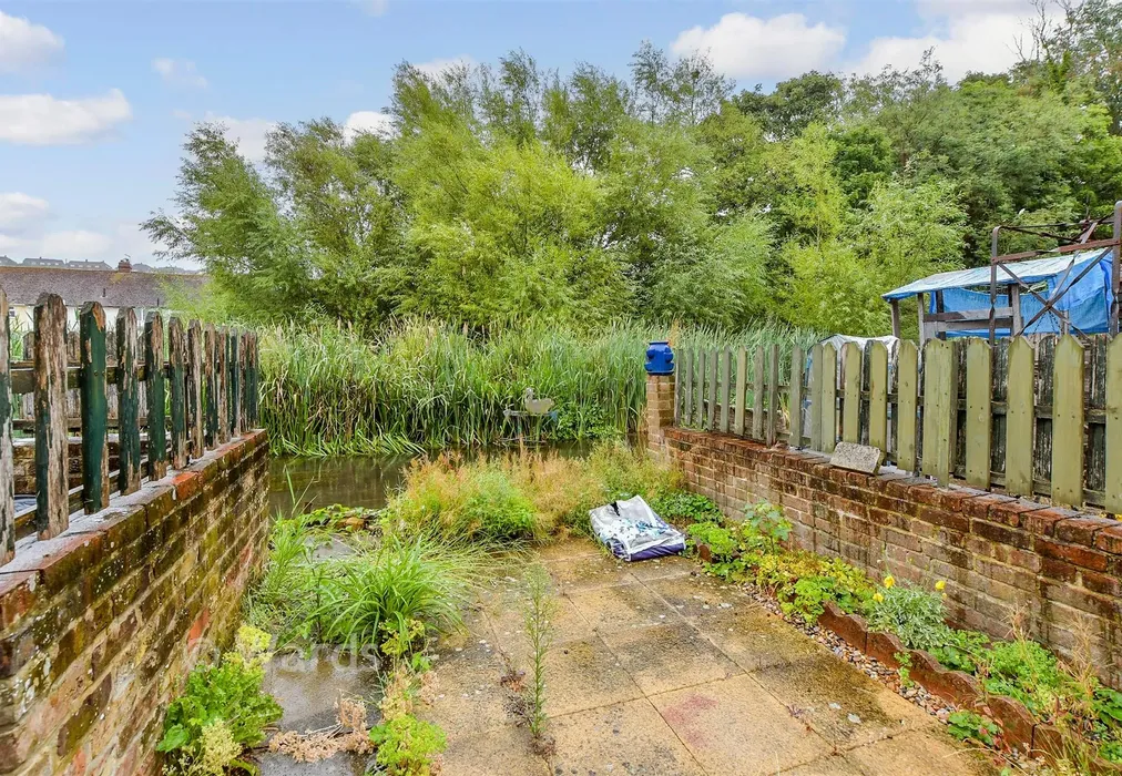 Rear Garden - London Road, Dover, Kent - Wards of Kent