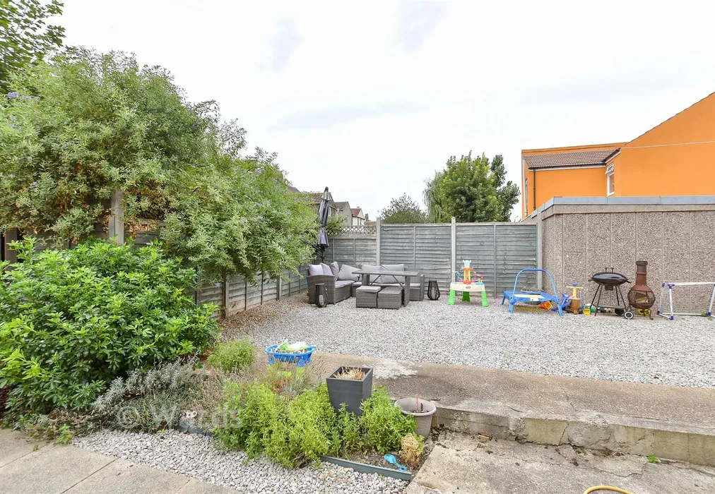 Rear Garden - North Road, Queenborough, Sheerness, Kent - Wards of Kent