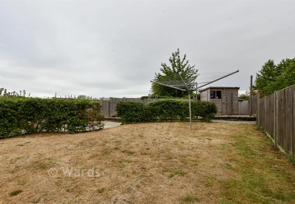 Rear Garden - Sweechgate, Broad Oak, Canterbury, Kent - Wards of Kent