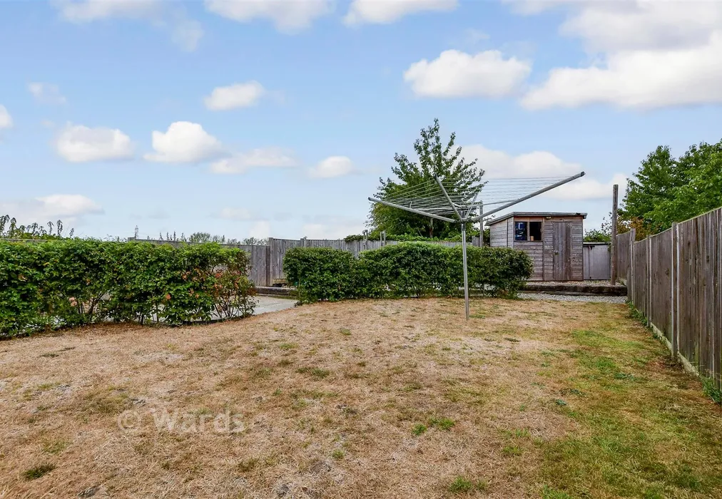 Rear Garden - Sweechgate, Broad Oak, Canterbury, Kent - Wards of Kent