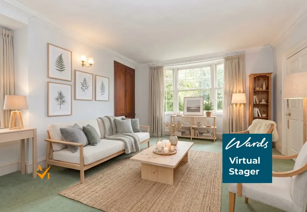 Sitting Room (Nordic style) - Tenterden Road, Rolvenden, Kent - Wards of Kent