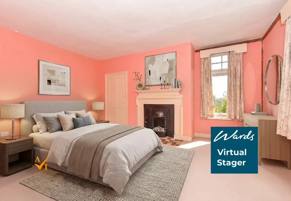Bedroom 2 (Contemporary style) - Tenterden Road, Rolvenden, Kent - Wards of Kent