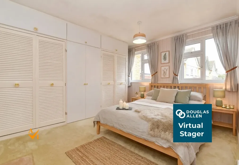 Bedroom 1 (Nordic style) - Burne Avenue, Wickford, Essex - Wards of Kent