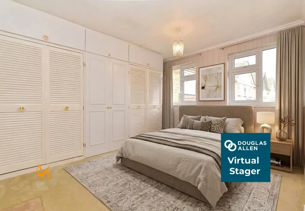 Bedroom 1 (Contemporary style) - Burne Avenue, Wickford, Essex - Wards of Kent