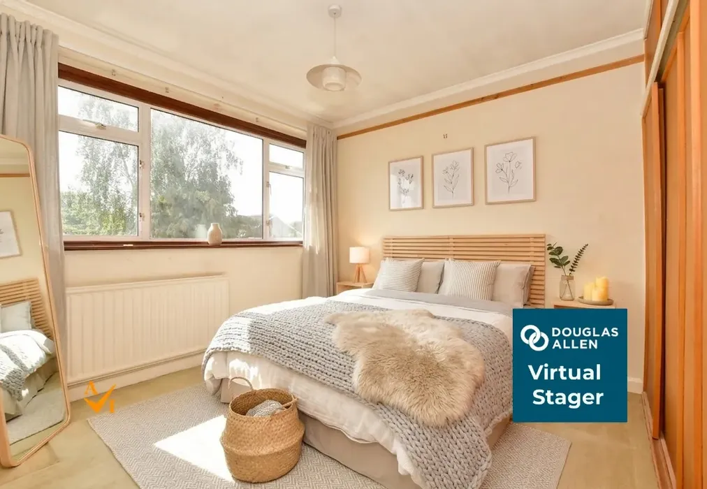 Bedroom 2 (Nordic style) - Burne Avenue, Wickford, Essex - Wards of Kent