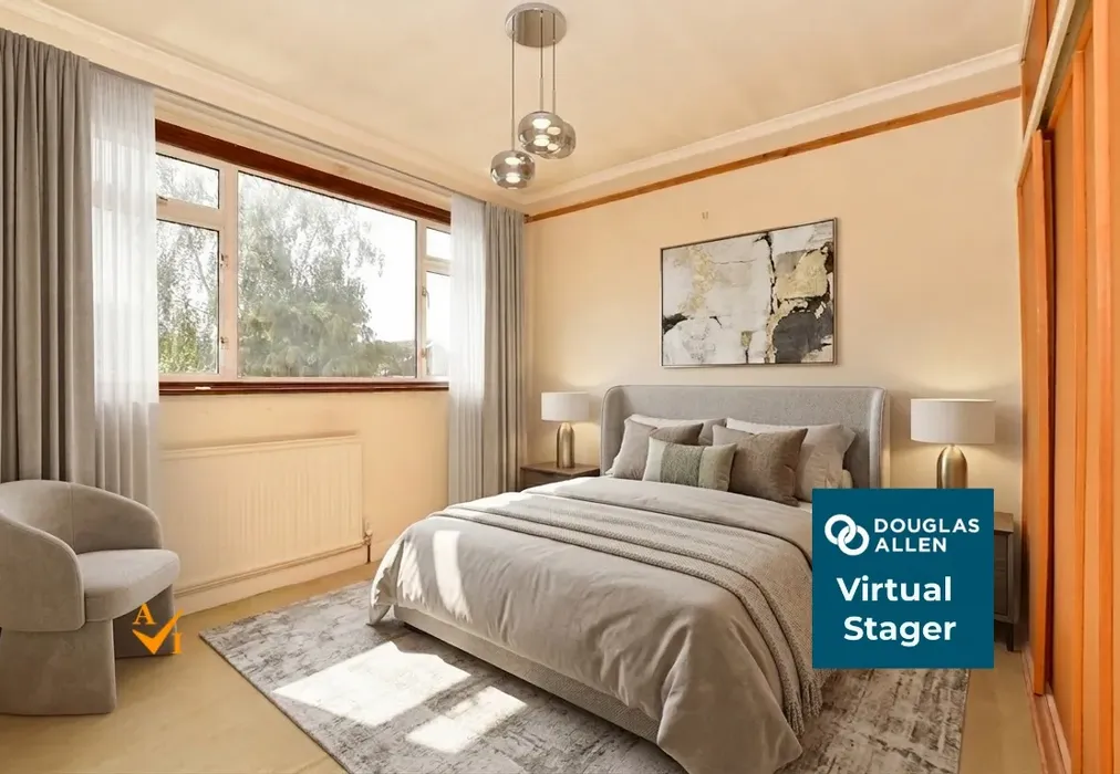 Bedroom 2 (Contemporary style) - Burne Avenue, Wickford, Essex - Wards of Kent