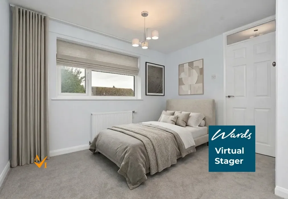Bedroom 2 (Contemporary style) - Northwood Road, Broadstairs, Kent - Wards of Kent