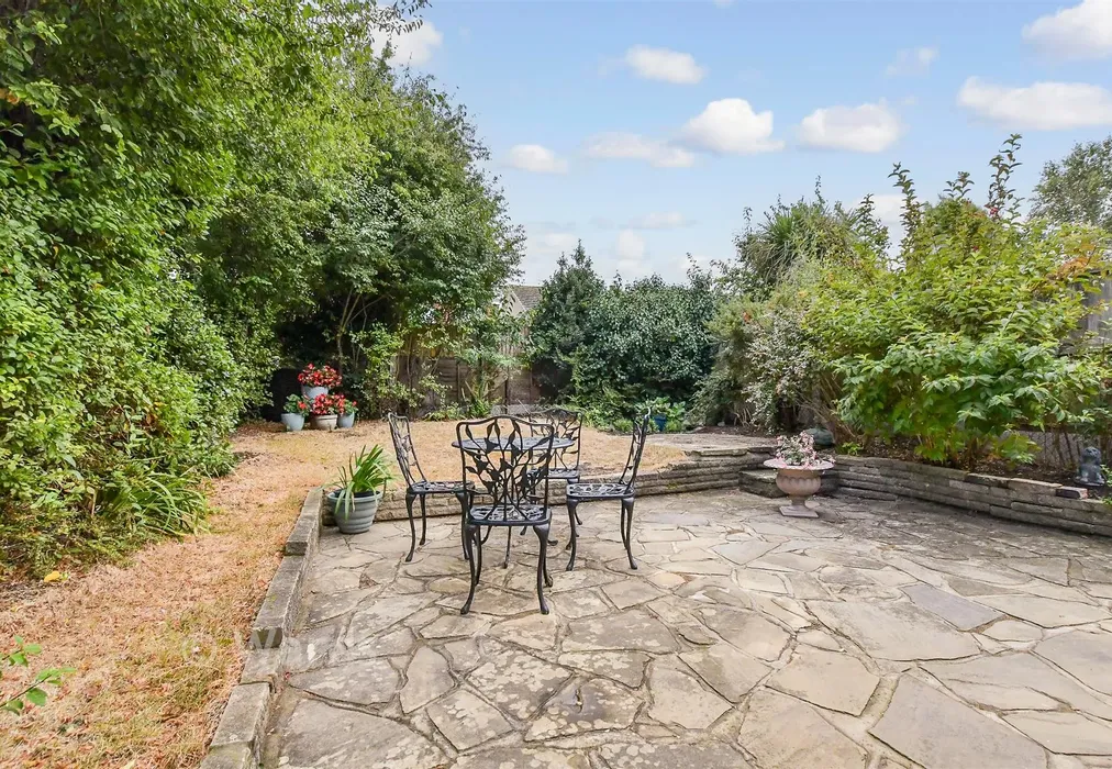 Rear Garden - Northwood Road, Broadstairs, Kent - Wards of Kent