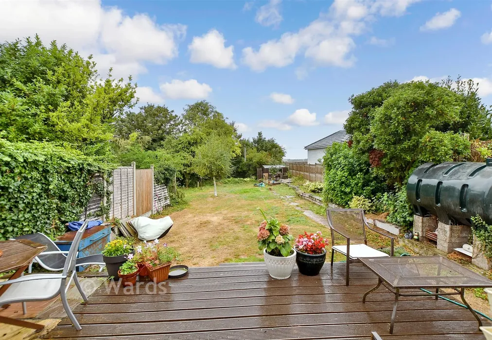 Patio / Decking - Downs Road, East Studdal, Kent - Wards of Kent
