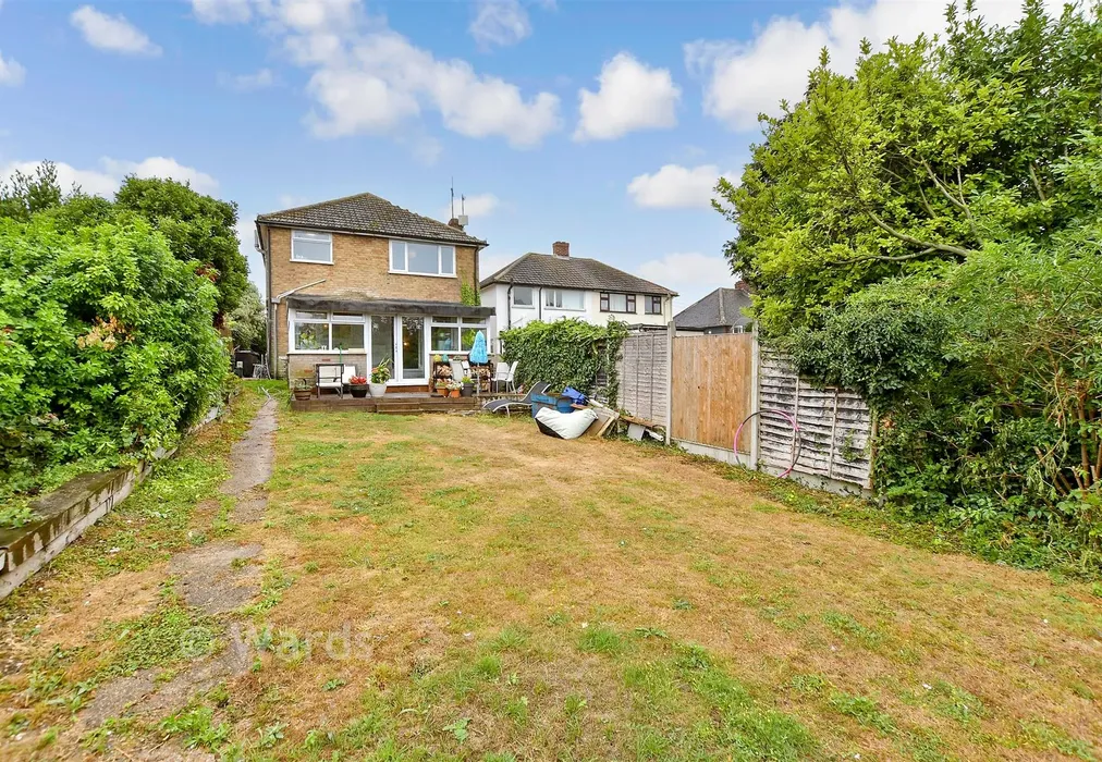 Rear Elevation - Downs Road, East Studdal, Kent - Wards of Kent