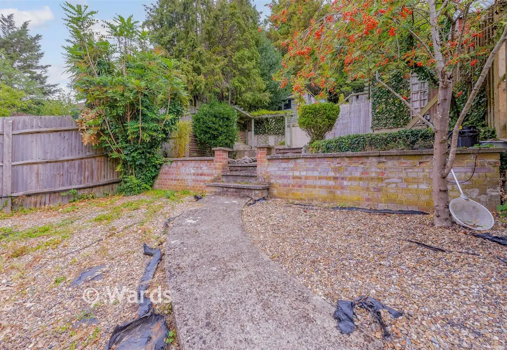 Rear Garden - Boxley Road, Walderslade, Chatham, Kent - Wards of Kent