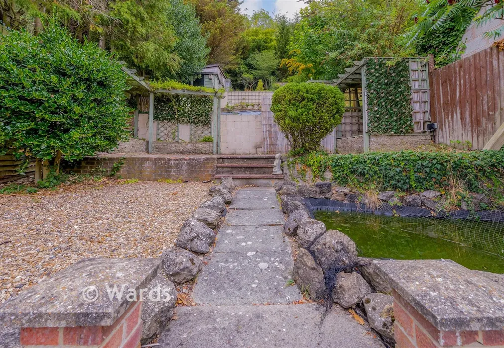 Rear Garden - Boxley Road, Walderslade, Chatham, Kent - Wards of Kent