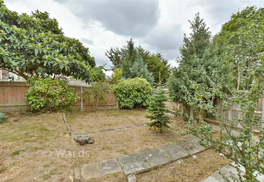 Rear Garden - Povey Avenue, Wainscott, Rochester, Kent - Wards of Kent