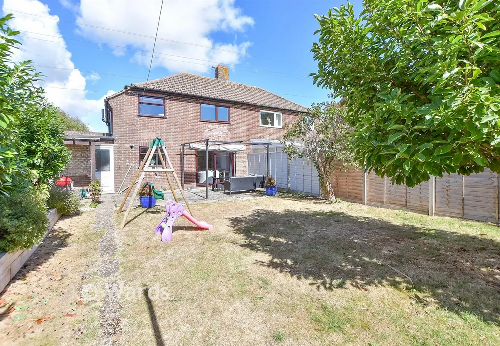 Rear Garden - Church Road, Folkestone, Kent - Wards of Kent